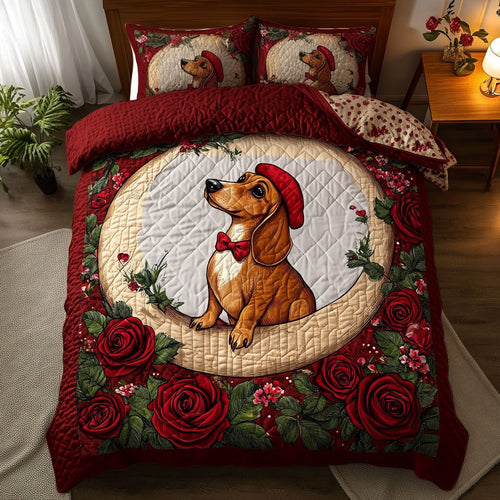 Petite Dachshund WN1701055CL Duvet Cover Set