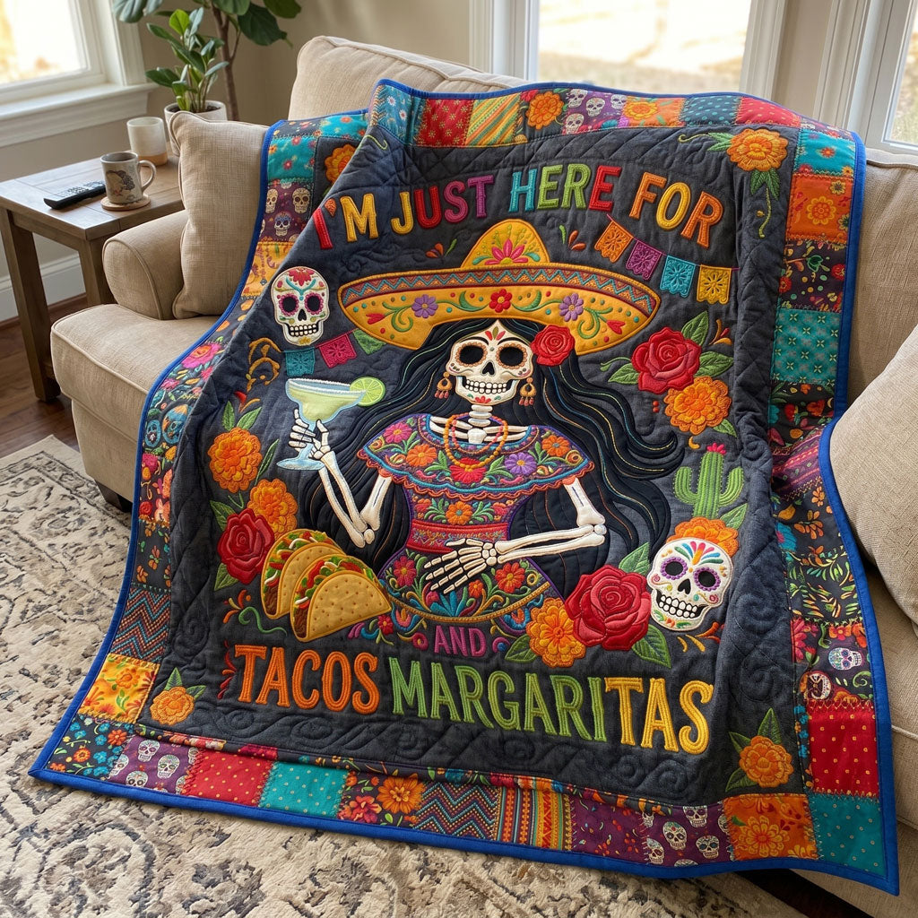 Taco And Margarita Fiesta WN1804013CL Quilt