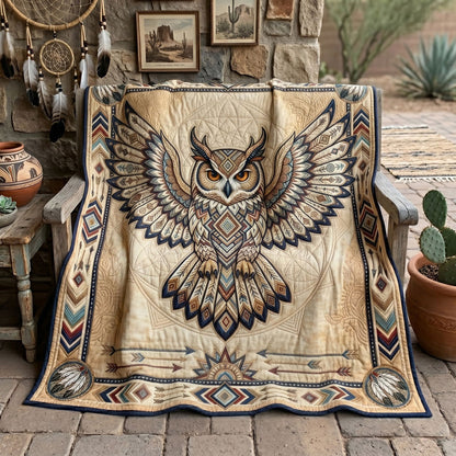 Tribal Owl Sentinel WN0806015CL Quilt