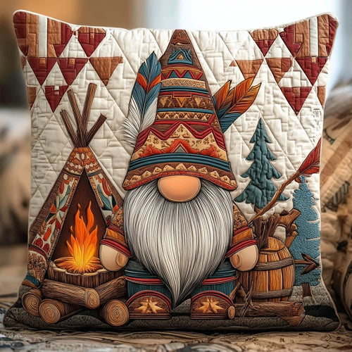 Tribal Wisdom Gnome XR3110017CL Quilt Pillow Case