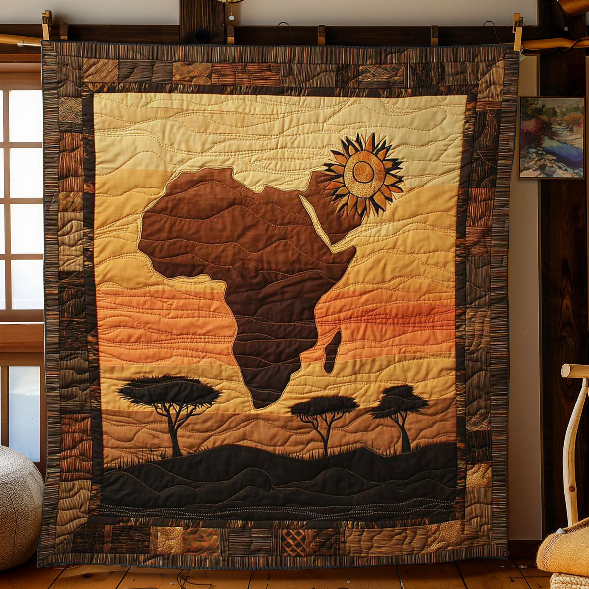 Mystic African Safari WN2502032CL Quilt