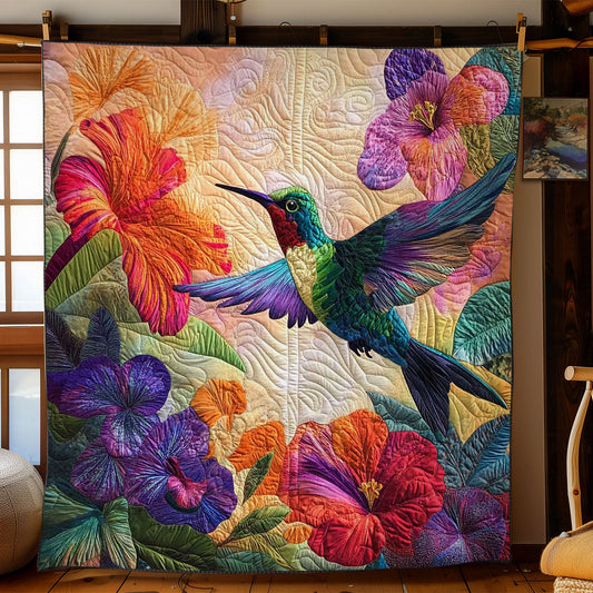 Garden Hummingbird WN0502042CL Quilt