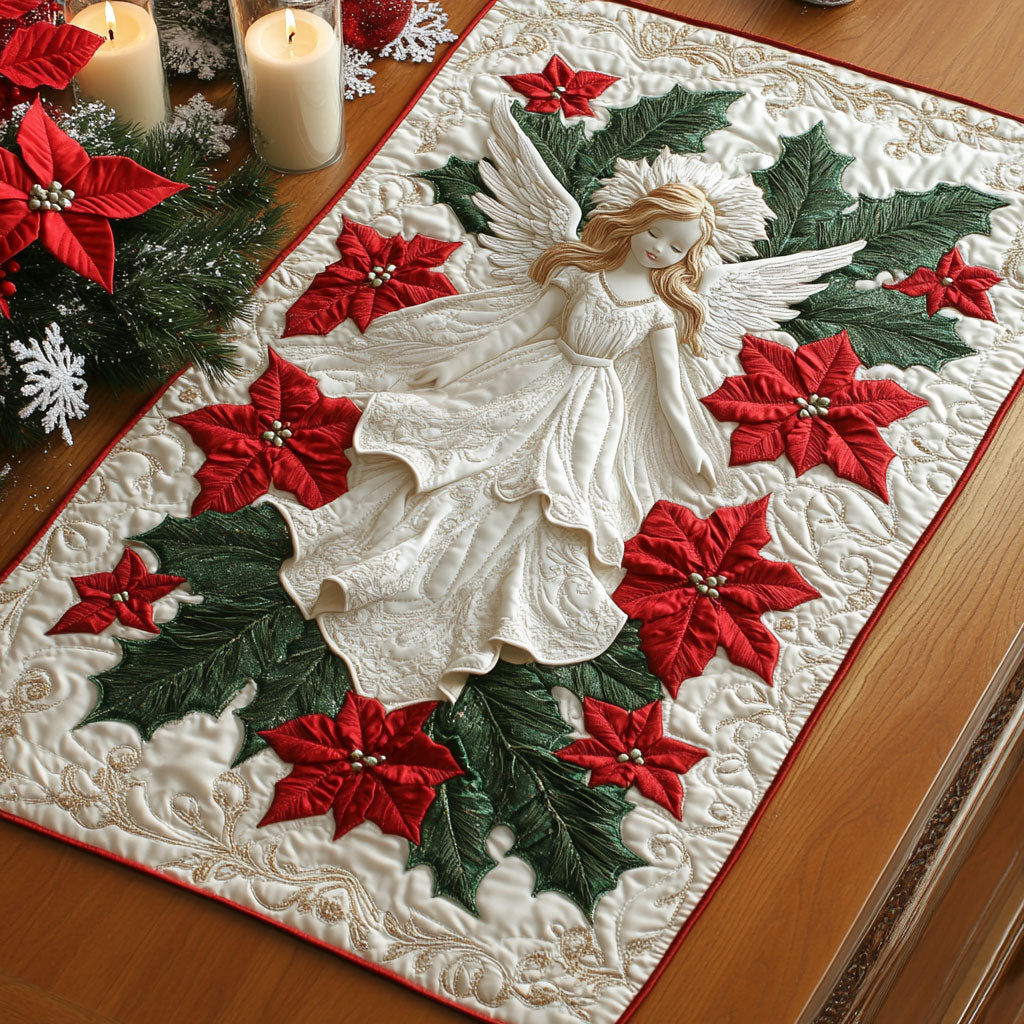 Holy Angel CW1510021CL Quilted Table Runner