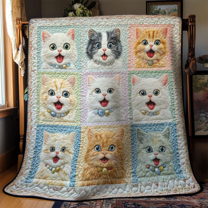 Giggly Cat WN1303103CL Quilt