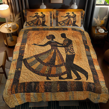 Dancing African Couple WN0703077CL Duvet Cover Set