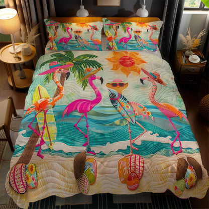 Flamingo Sunset WN2102005CL Duvet Cover Set