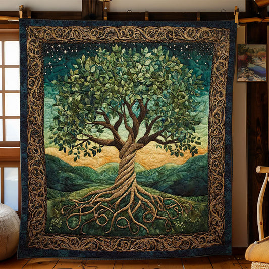 Celestial Harmony Tree Of Life WN0301029CL Quilt