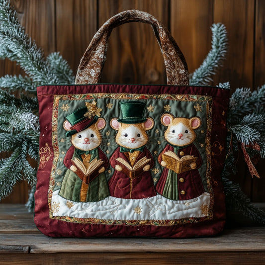 Red Coat Mouse WN1311088CL Quilted Tote Bag