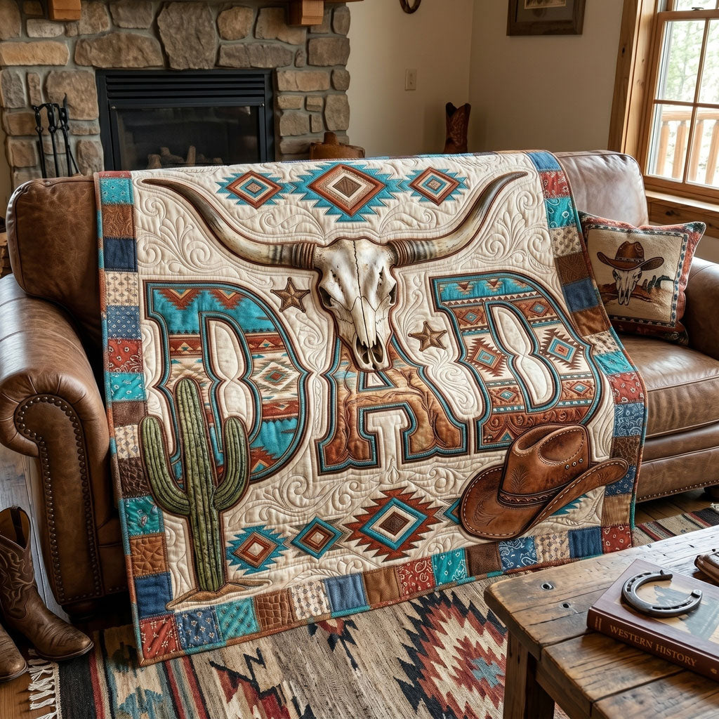 Desert Cowboy Dad WN1206007CL Quilt