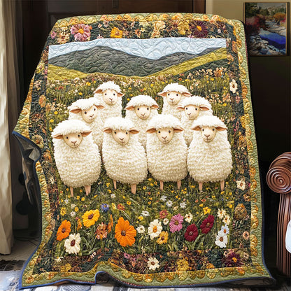 Adorable Sheep WP2001001CL Quilt