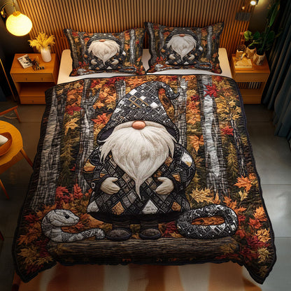 Enchanted Gnome And Snake WN0802059CL Duvet Cover Set