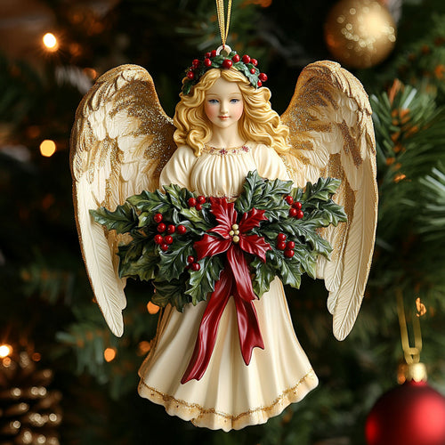 Holiday Angel CW0212030CL Christmas Ornament