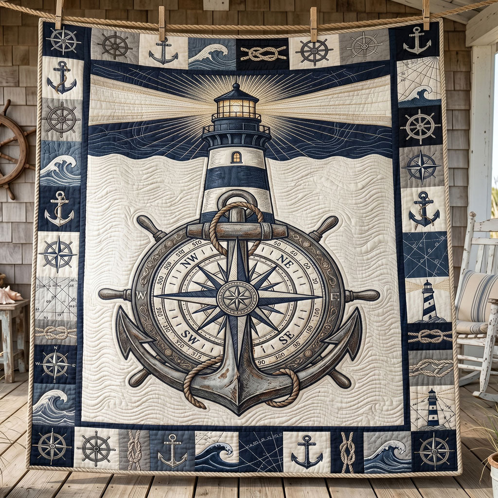 Harbor Light Compass WN2605008CL Quilt