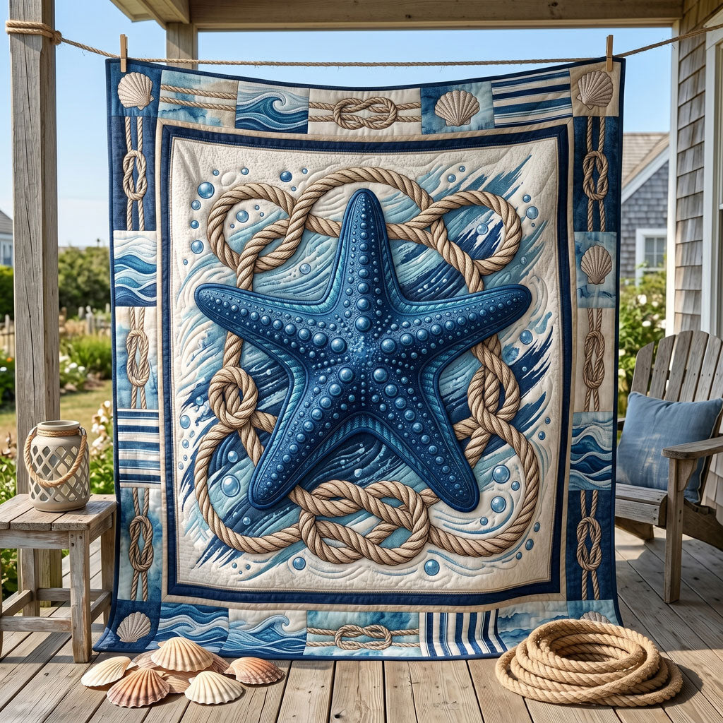 Ocean Knot Starfish WN1805009CL Quilt