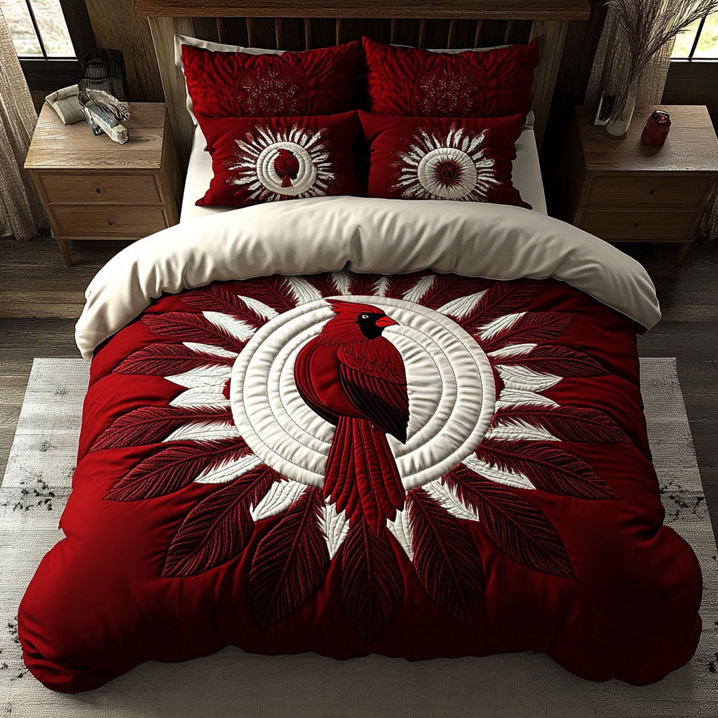 Crimson Cardinal KL0501001CL Duvet Cover Set