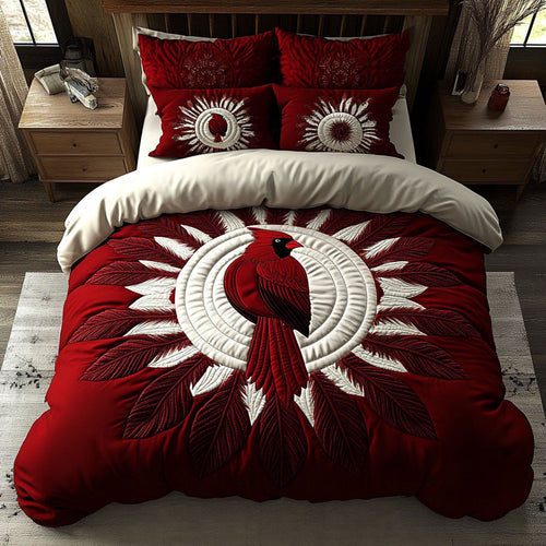 Crimson Cardinal KL0501001CL Duvet Cover Set