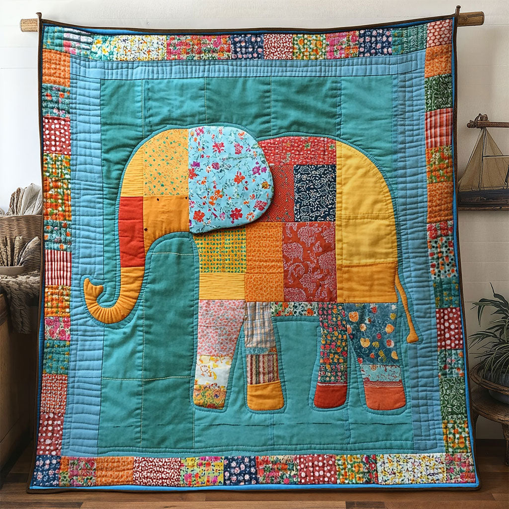 Timeless Elephant WN0801093CL Quilt