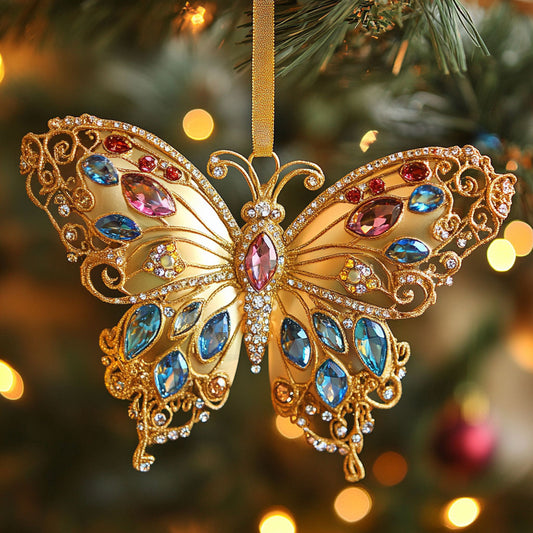 Merry Butterfly CW2310020CL Christmas Ornament
