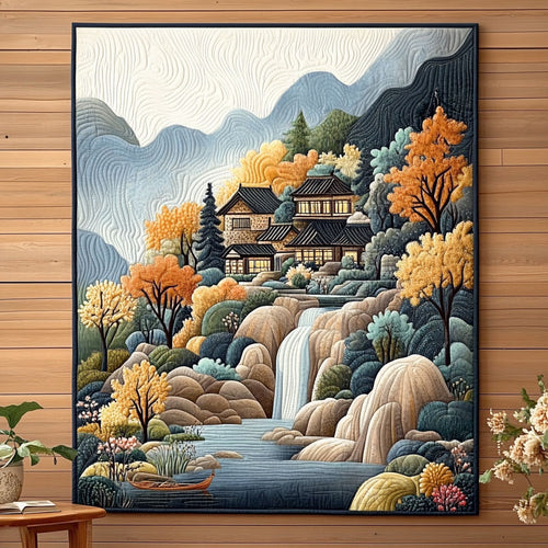 Timeless Mountain Scene KL1501008CL Quilt
