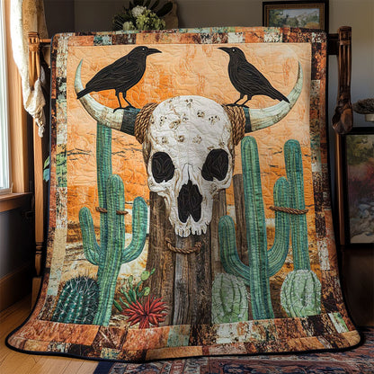 Cow Skull Totem WN2401015CL Quilt