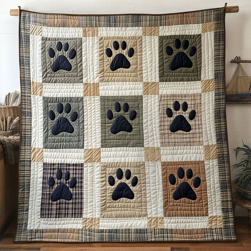 Dog Paw Harmony WN1201013CL Quilt