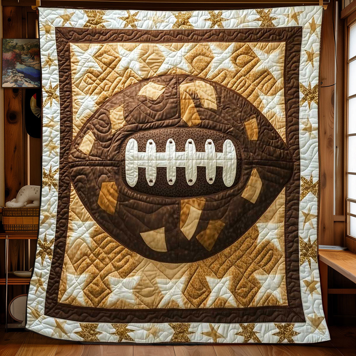 Football Blissful WP2002026CL Quilt