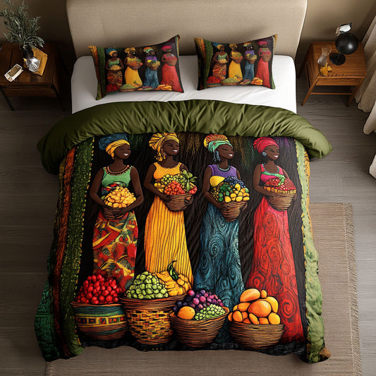 African Women Tradition WN0701029CL Duvet Cover Set
