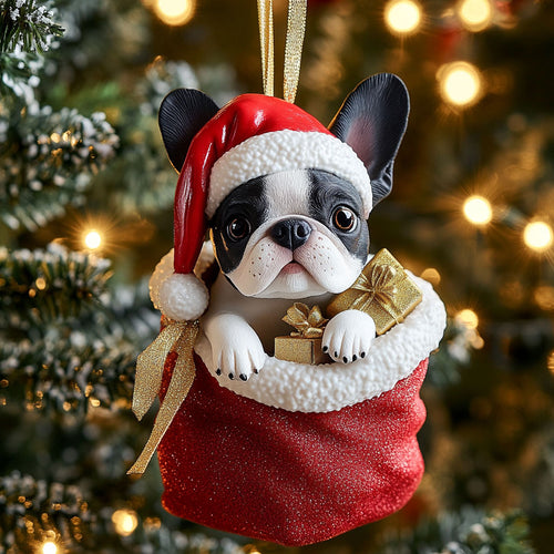 Christmas Pup CP1510029CL Christmas Ornament
