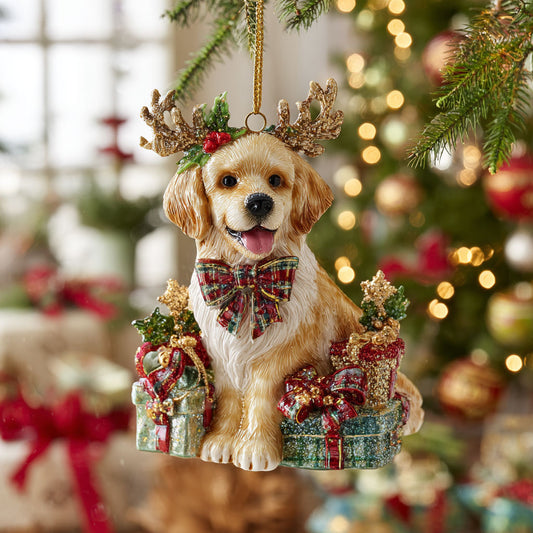 Christmas Golden CW0212015CL Christmas Ornament