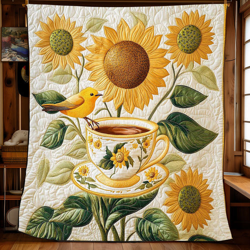 Songbird Sunflower WP0801066CL Quilt