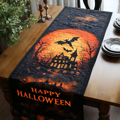 Halloween Howls WJ1207028CL Quilted Table Runner