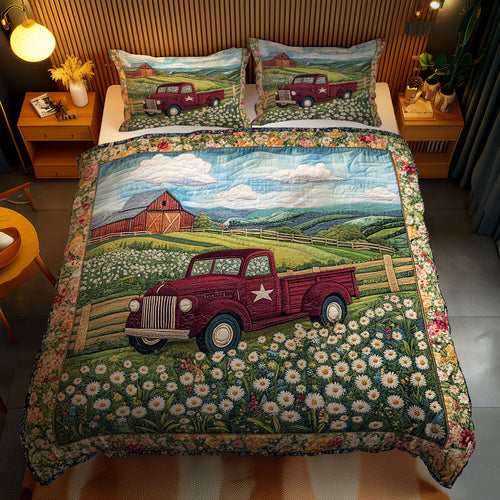 Red Truck Farm WN0703105CL Duvet Cover Set