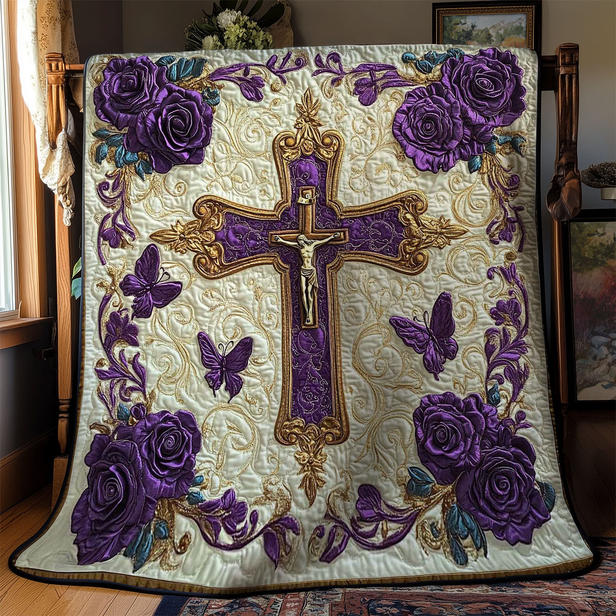 Eternal Cross WN1202051CL Quilt