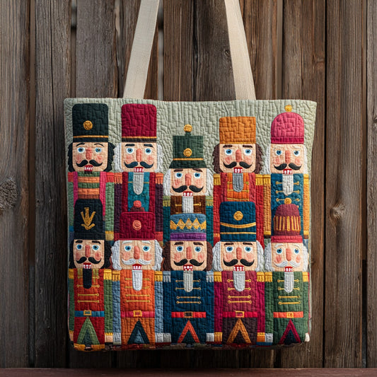 Nutcracker Soldiers XR1811020CL Quilted Tote Bag