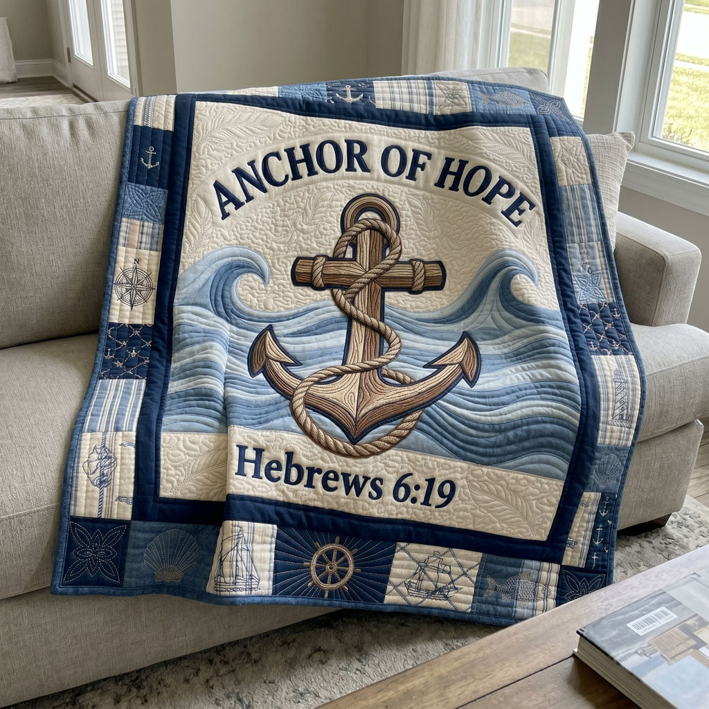 Anchor Of Hope Faith WN2804001CL Quilt