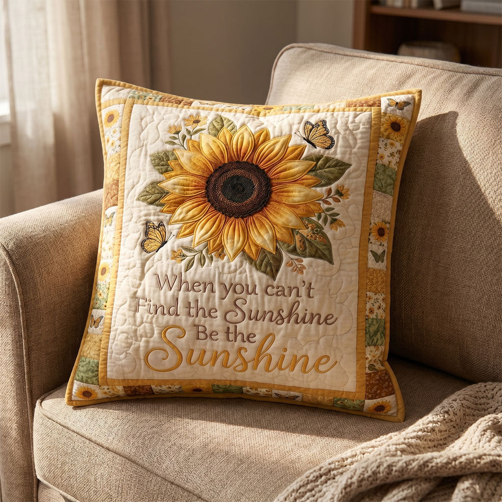 Sunflower Sunshine WN1604018CL Quilt Pillow Case