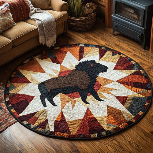 Native Bison KL1212023CL Quilted Round Mat
