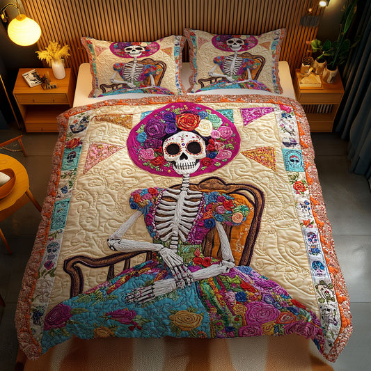 Skeleton Serenade WN0703111CL Duvet Cover Set