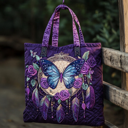 Celestial Dreamcatcher XR1811030CL Quilted Tote Bag
