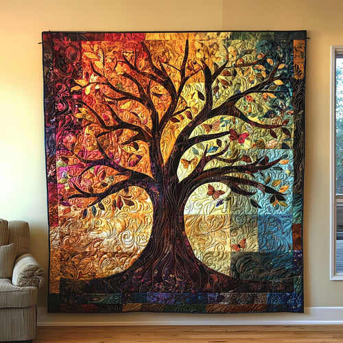 Vibrant Tree Of Life QA1401005CL Quilt