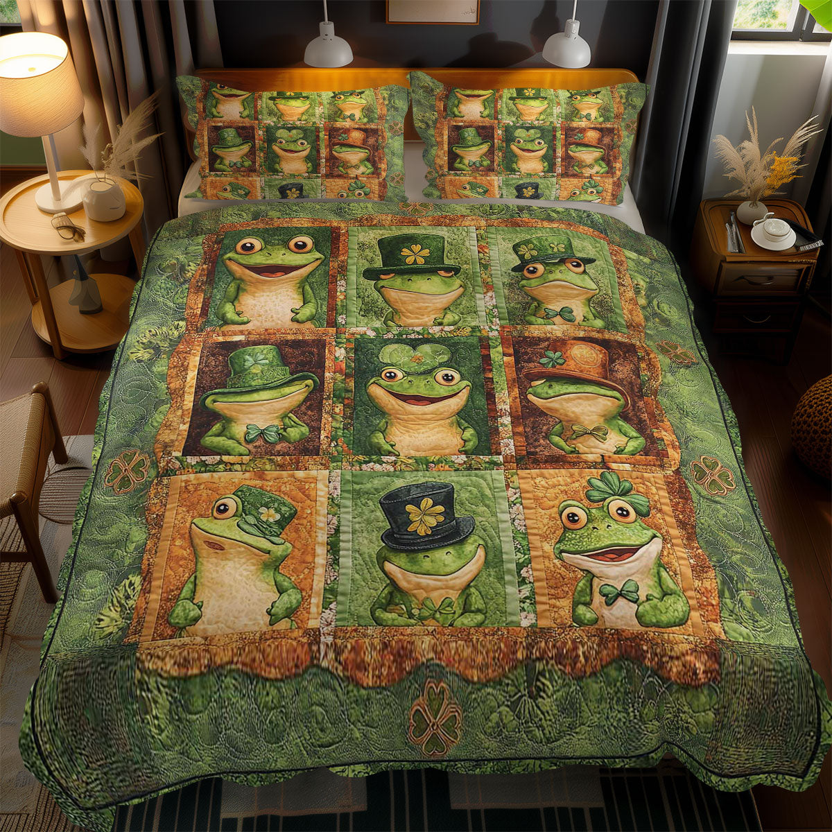 Cheerful Frog WN0402067CL Duvet Cover Set