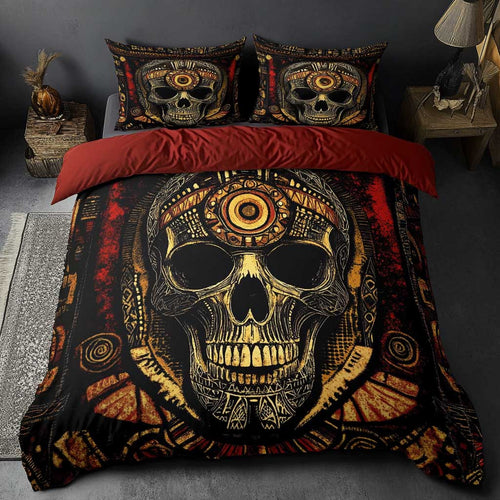 Mystic African Skull WN2702001CL Duvet Cover Set