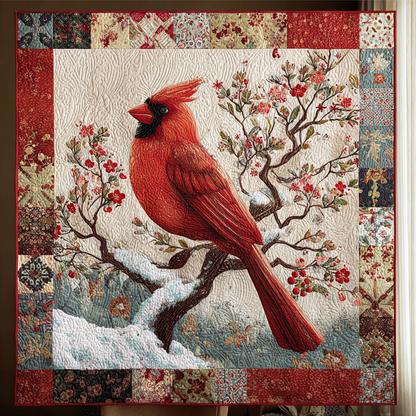 Cozy Cardinal XR1201019CL Quilt