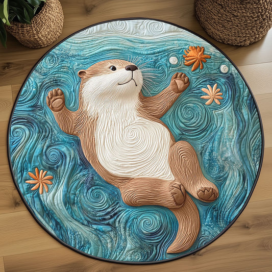 Otter Serene WP2003088CL Quilted Round Mat