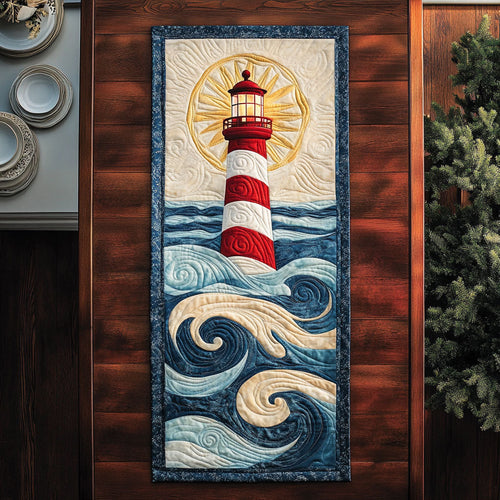 Guiding Light WJ3006025CL Quilted Table Runner