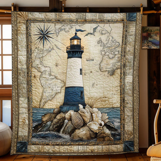 Guiding Light Lighthouse WN1003048CL Quilt