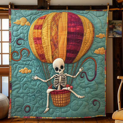 Skeleton's Balloon Ride WN2201021CL Quilt