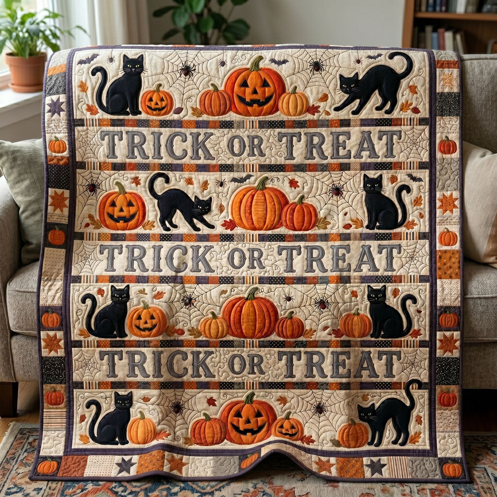 Trick Or Treat Halloween WN0505024CL Quilt