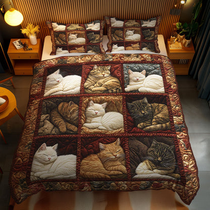 Cozy Cat Dreams WN1103103CL Duvet Cover Set