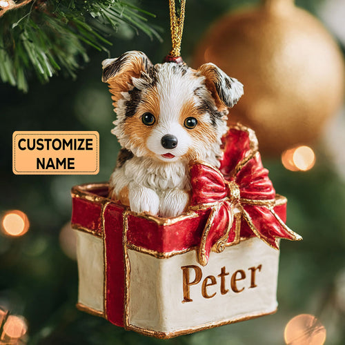 Gift Pup CP0112046CL Personalized Christmas Ornament